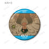 "MILGRAM" Trading Music Video Pin Badges: Kazu-i "Camouflage" (Sold by the box)