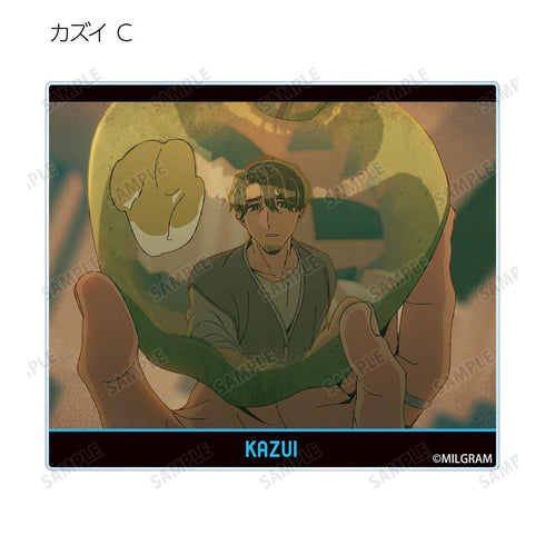 "MILGRAM" Trading MV Acrylic Cards: Kazu-i "Camouflage" (Sold by the box)