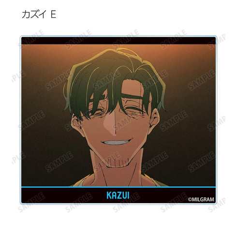 "MILGRAM" Trading MV Acrylic Cards: Kazu-i "Camouflage" (Sold by the box)