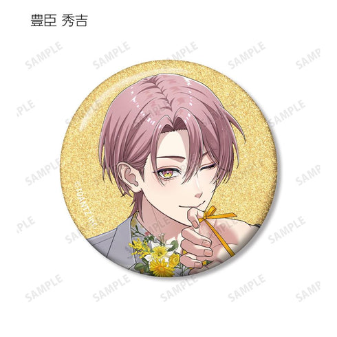 『戦国 A LIVE』描き下ろし 3周年衣装ver. トレーディンググリッター缶バッジ(単位/BOX)