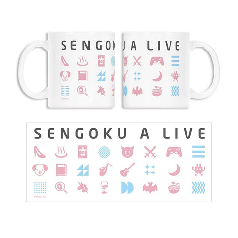 『戦国 A LIVE』モチーフ柄 マグカップ