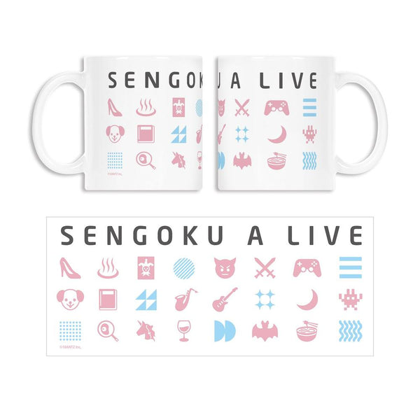 『戦国 A LIVE』モチーフ柄 マグカップ