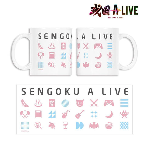 『戦国 A LIVE』モチーフ柄 マグカップ