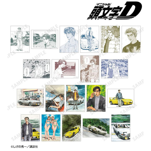 『原作頭文字D』トレーディング原作イラストブロマイド(単位/BOX)