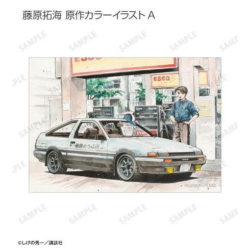 『原作頭文字D』トレーディング原作イラストブロマイド(単位/BOX)