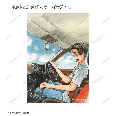 『原作頭文字D』トレーディング原作イラストブロマイド(単位/BOX)
