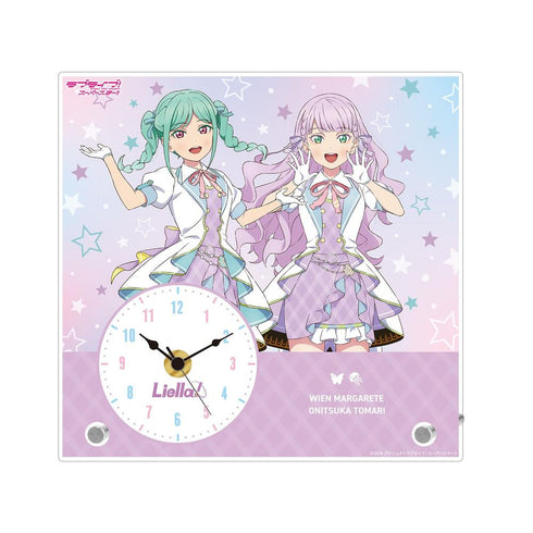 『ラブライブ!スーパースター!!』描き下ろし 3期生 MIRACLE NEW STORY ver. アクリルスタンド時計