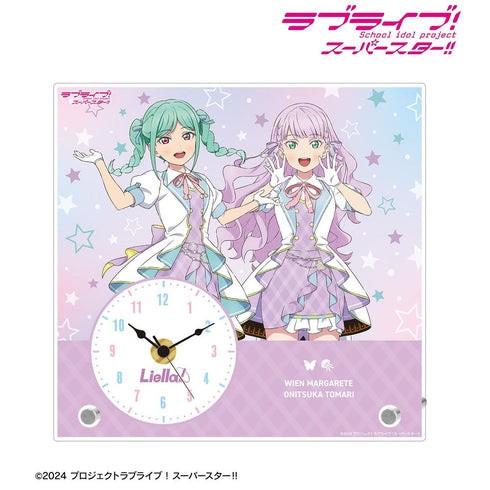 『ラブライブ!スーパースター!!』描き下ろし 3期生 MIRACLE NEW STORY ver. アクリルスタンド時計