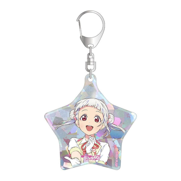『ラブライブ!スーパースター!!』描き下ろし 嵐 千砂都 MIRACLE NEW STORY ver. ホログラムアクリルキーホルダー