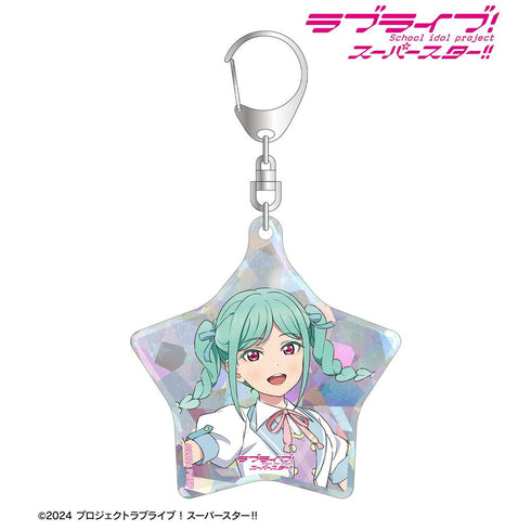 『ラブライブ!スーパースター!!』描き下ろし 鬼塚冬毬 MIRACLE NEW STORY ver. ホログラムアクリルキーホルダー