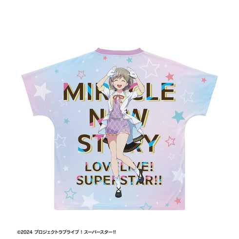 『ラブライブ!スーパースター!!』描き下ろし 唐 可可 MIRACLE NEW STORY ver. フルグラフィックTシャツユニセックス