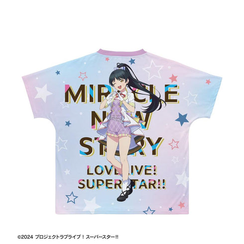 『ラブライブ!スーパースター!!』描き下ろし 葉月 恋 MIRACLE NEW STORY ver. フルグラフィックTシャツユニセックス