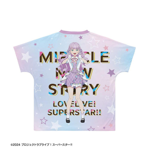 『ラブライブ!スーパースター!!』描き下ろし ウィーン・マルガレーテ MIRACLE NEW STORY ver. フルグラフィックTシャツユニセックス