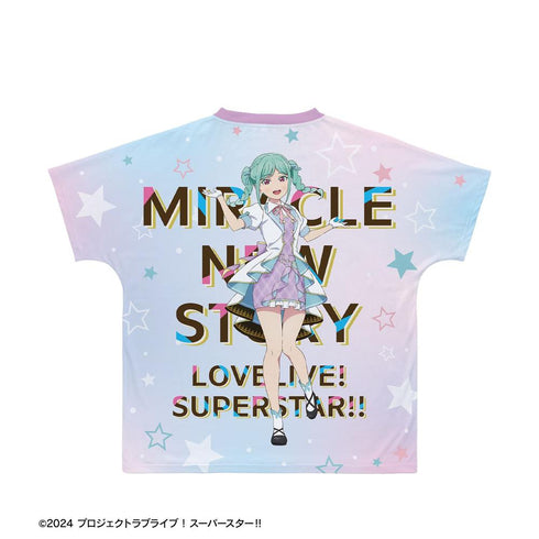 『ラブライブ!スーパースター!!』描き下ろし 鬼塚冬毬 MIRACLE NEW STORY ver. フルグラフィックTシャツユニセックス