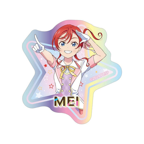 『ラブライブ!スーパースター!!』描き下ろし 米女メイ MIRACLE NEW STORY ver. オーロラダイカットステッカー