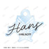"Attack on Titan" Original Illustration: Hanji "Throne of Dreams" Ver. Double-Wire Acrylic Keychain