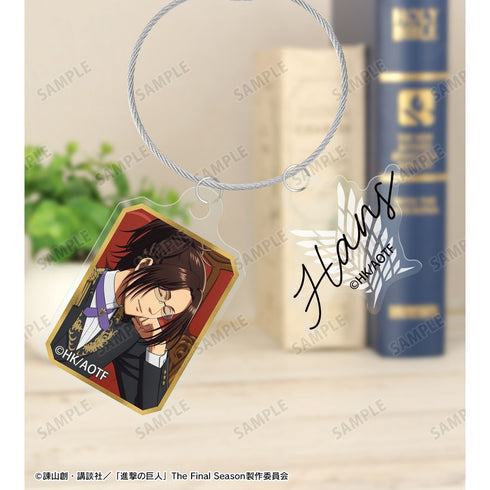 "Attack on Titan" Original Illustration: Hanji "Throne of Dreams" Ver. Double-Wire Acrylic Keychain