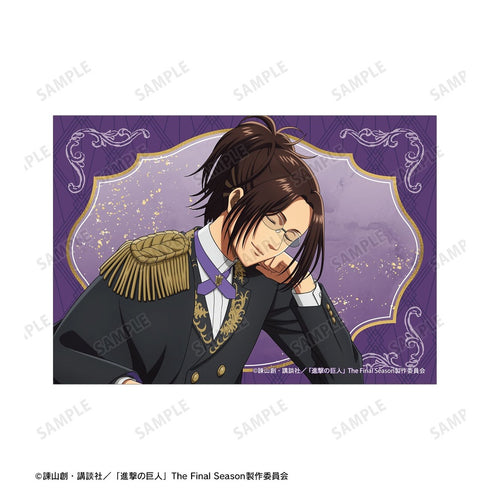 『進撃の巨人』描き下ろし ハンジ 夢見る玉座ver. ブロマイド2枚セット