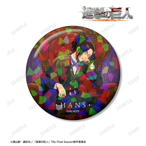 "Attack on Titan" Original Illustration: Hanji "Throne of Dreams" Ver. 75mm Hologram Pin