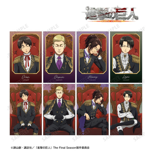 《进击的巨人》全新绘制 梦想王座版 收藏插画卡(单位/盒)