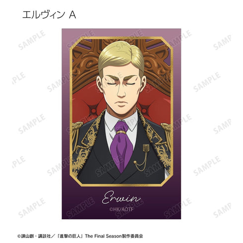 《进击的巨人》全新绘制 梦想王座版 收藏插画卡(单位/盒)