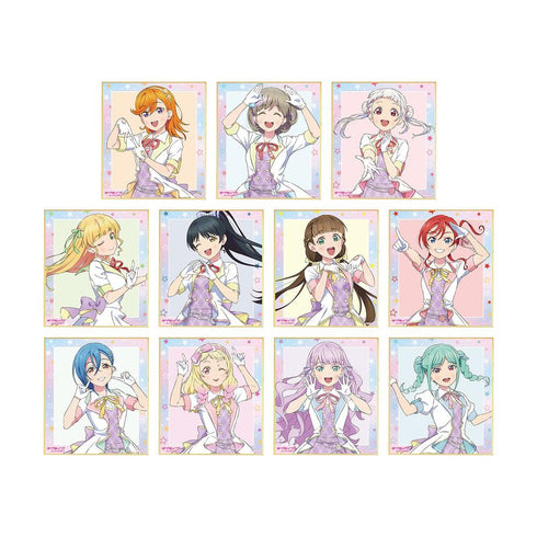 『ラブライブ!スーパースター!!』描き下ろし MIRACLE NEW STORY ver. トレーディングミニ色紙(単位/BOX)