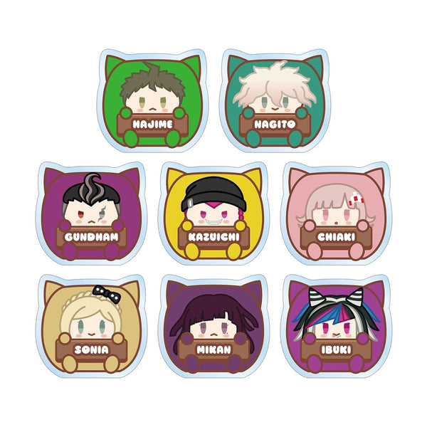 "Danganronpa Series" Trading Kemo Cube Acrylic Nameplate Ver. B (Sold by the box)