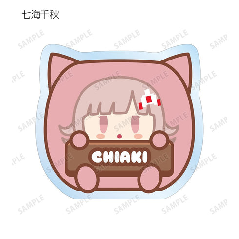 "Danganronpa Series" Trading Kemo Cube Acrylic Nameplate Ver. B (Sold by the box)