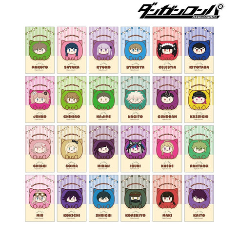 "Danganronpa Series" Trading "Kemokyuube" Illustration Cards (Sold by the box)