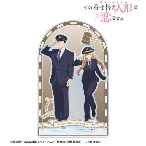 『その着せ替え人形は恋をするSeason 2』描き下ろし 喜多川 海夢&五条 新菜 駅員ver. アクリルジオラマスタンド