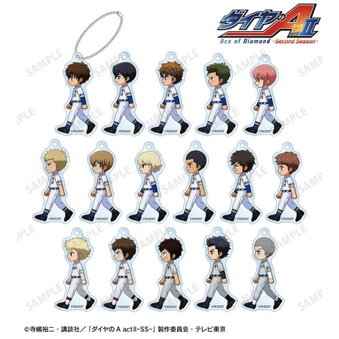 『ダイヤのA actII -Second Season-』トレーディング ちびとこ アクリルキーホルダー(単位/BOX)