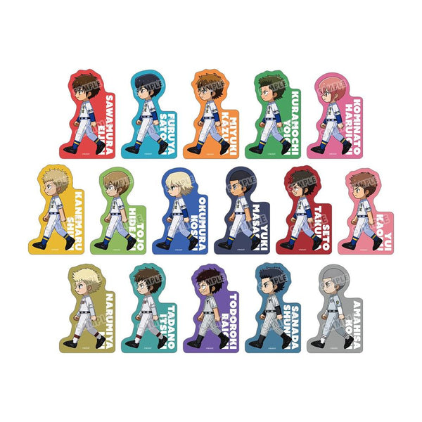 『ダイヤのA actII -Second Season-』トレーディング ちびとこ ダイカットステッカー(単位/BOX)