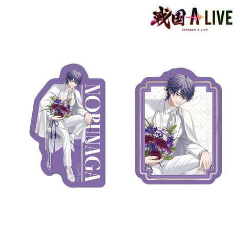 『戦国 A LIVE』描き下ろし 織田 信長 3周年衣装ver. ダイカットステッカー2個セット