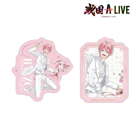 『戦国 A LIVE』描き下ろし 服部 半蔵 3周年衣装ver. ダイカットステッカー2個セット