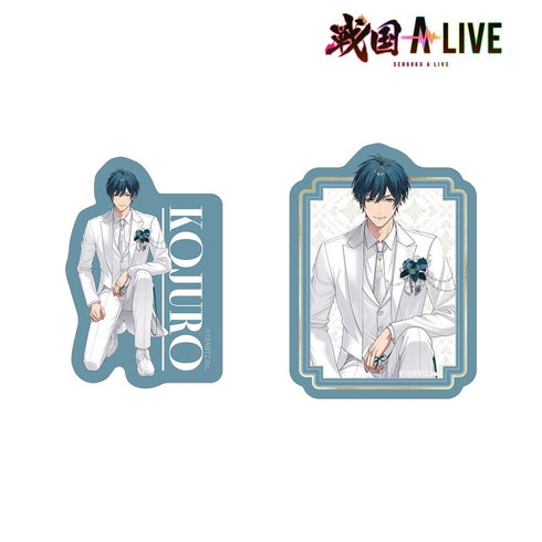 『戦国 A LIVE』描き下ろし 片倉 小十郎 3周年衣装ver. ダイカットステッカー2個セット