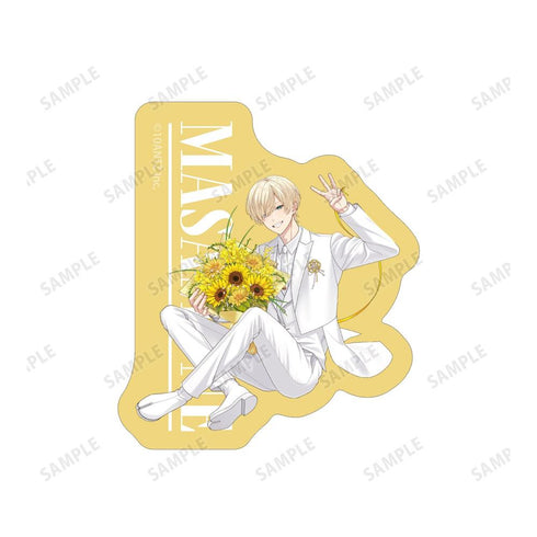 『戦国 A LIVE』描き下ろし 伊達 政宗 3周年衣装ver. ダイカットステッカー2個セット