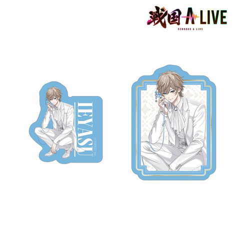 『戦国 A LIVE』描き下ろし 徳川 家康 3周年衣装ver. ダイカットステッカー2個セット