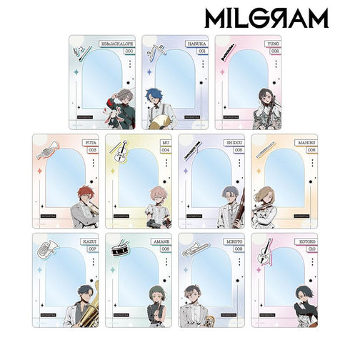 『MILGRAM -ミルグラム-』しづさんイラスト オーケストラver. トレーディングB8硬質ケース(単位/BOX)