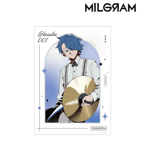 『MILGRAM -ミルグラム-』しづさんイラスト ハルカ オーケストラver. A3マットポスター