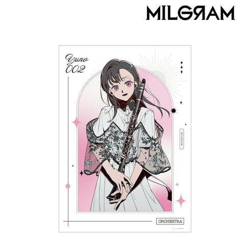 『MILGRAM -ミルグラム-』しづさんイラスト ユノ オーケストラver. A3マットポスター