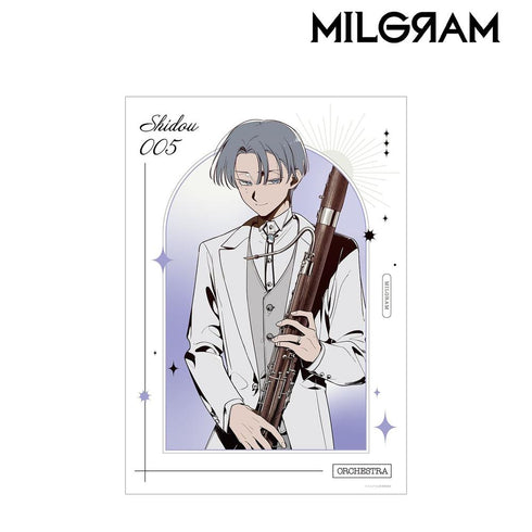 『MILGRAM -ミルグラム-』しづさんイラスト シドウ オーケストラver. A3マットポスター