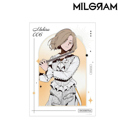 『MILGRAM -ミルグラム-』しづさんイラスト マヒル オーケストラver. A3マットポスター
