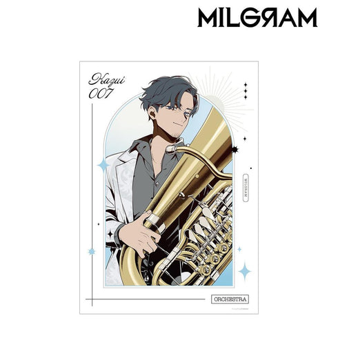 『MILGRAM -ミルグラム-』しづさんイラスト カズイ オーケストラver. A3マットポスター