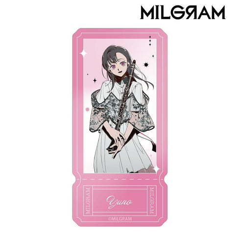 『MILGRAM -ミルグラム-』しづさんイラスト ユノ オーケストラver. ダイカットステッカー