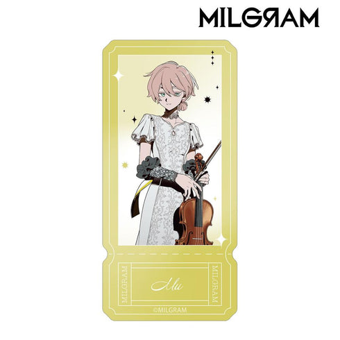 『MILGRAM -ミルグラム-』しづさんイラスト ムウ オーケストラver. ダイカットステッカー