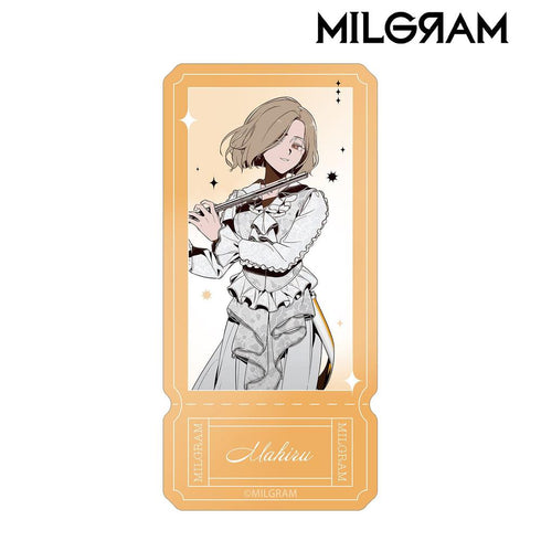 『MILGRAM -ミルグラム-』しづさんイラスト マヒル オーケストラver. ダイカットステッカー