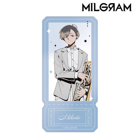 『MILGRAM -ミルグラム-』しづさんイラスト ミコト オーケストラver. ダイカットステッカー