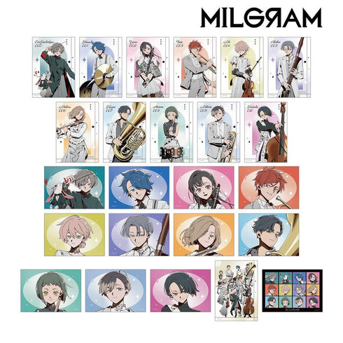 『MILGRAM -ミルグラム-』しづさんイラスト オーケストラver. トレーディングブロマイド(単位/BOX)