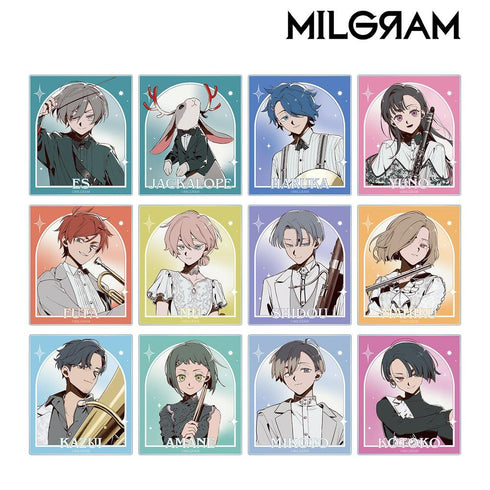『MILGRAM -ミルグラム-』しづさんイラスト オーケストラver. トレーディングアクリルカード(単位/BOX)
