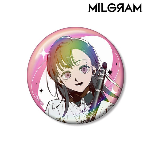 『MILGRAM -ミルグラム-』しづさんイラスト ユノ オーケストラver. 75mmオーロラ缶バッジ